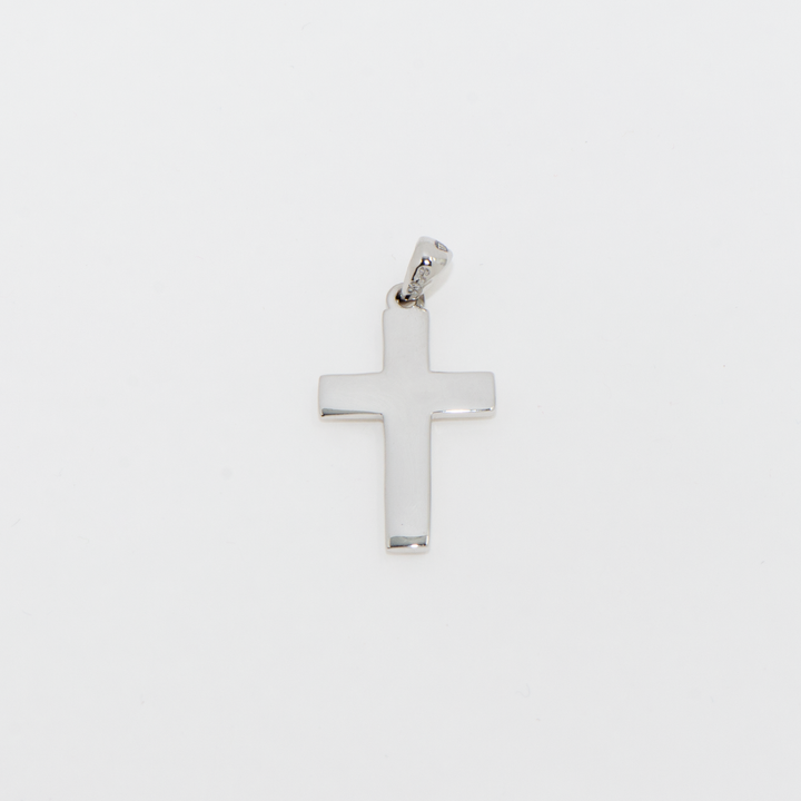 Unser eleganter 925 Sterling Silber Kreuz Anhänger ist mit Rhodium überzogen, um einen dauerhaften Glanz zu gewährleisten. Der schlichte Silberanhänger bietet zeitlose Eleganz und schützt dank der Rhodium-Beschichtung vor dem Anlaufen. Ein ideales Accessoire für den Alltag oder als symbolisches Geschenk zu besonderen Anlässen.