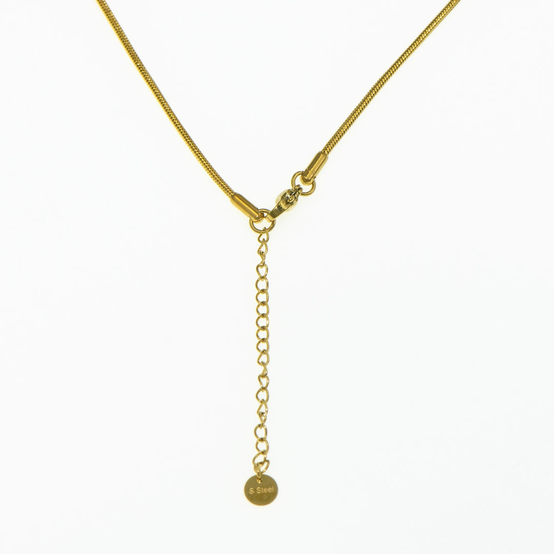 Edelstahl Halskette mit verstellbarer Kette